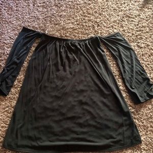 Black Off the shoulder dress
